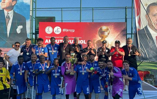 Şahinbey Ampute'den tarihi başarı: 3 kupa birden