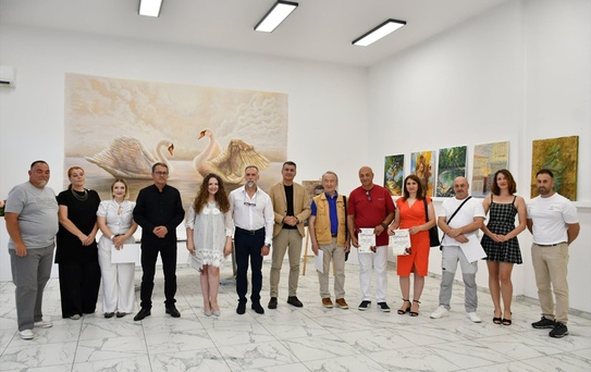 NKÜ Öğretim Üyesi ve Öğrencisi Radoviş Sanat Kolonisi'nde