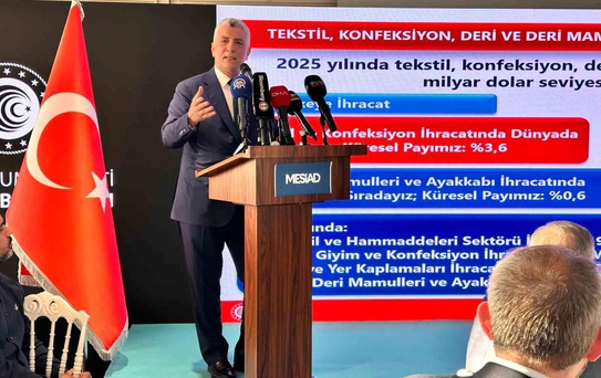 Bakan Bolat: Tekstil Sektörü Altın Yumurtlayan Tavuk