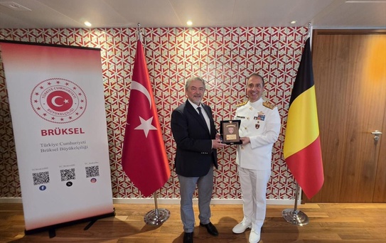 Oramiral Tatlıoğlu'ndan Brüksel'de Ziyaret