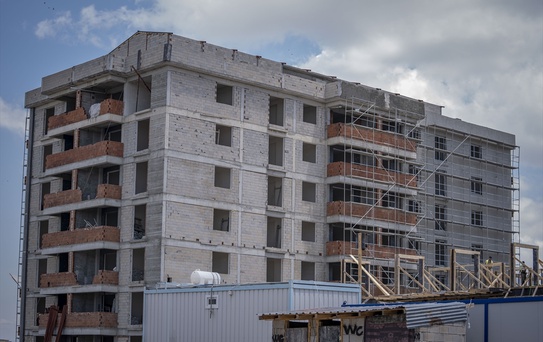 Erzurum'da İnşaatta Düşen İşçi Ağır Yaralandı