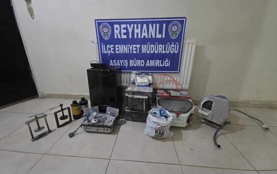 Reyhanlı'da Kaçak Diş Laboratuvarı Operasyonu