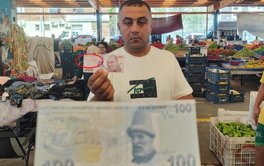 Paralara yazılan not pazarcıyı isyan ettirdi: Yeter artık, Ömer ve Özge çıkıp gelin
