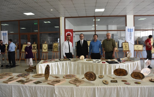 Sinop'ta denetimli serbestlik yükümlülerinden el sanatları sergisi