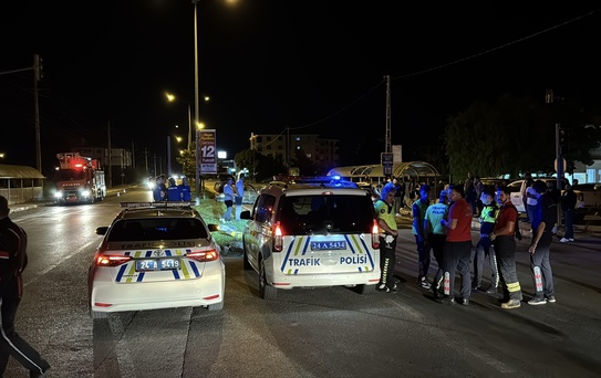 Erzincan'da Trafik Kazası: 5 Yaralı