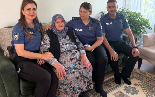 Erzincan Emniyeti'nden Şehit Annesine Vefa Ziyareti