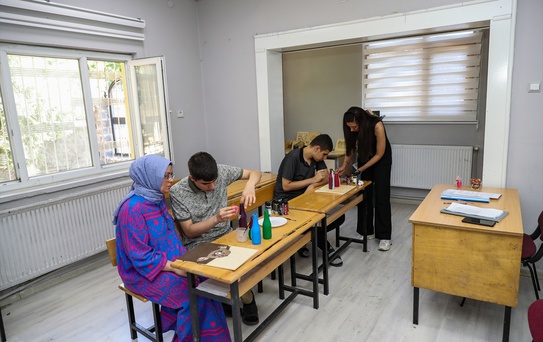 Diyarbakır’da Özel Öğrencilere Mesleki Eğitim