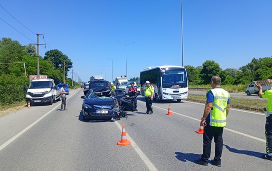 Samsun'da Trafik Kazası: Bir Kişi Ağır Yaralandı - sondakika.com