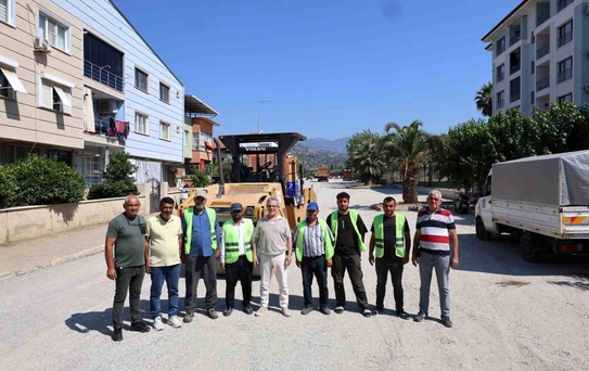 Başkan Tetik 41 noktadaki yol çalışmalarını yerinde inceledi