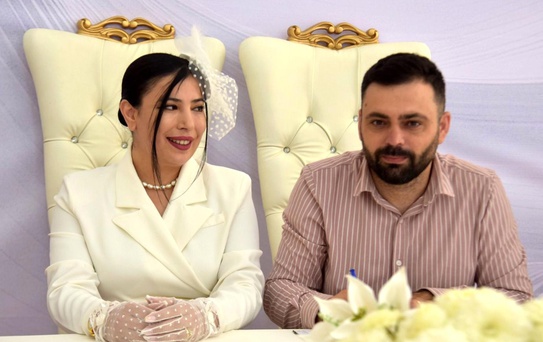 Bilecik'te 23 çift, nikah için özel tarihi tercih etti
