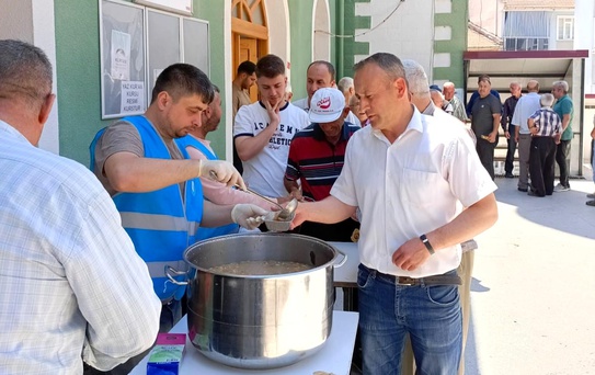 Hisarcık'ta Aşure İkramı