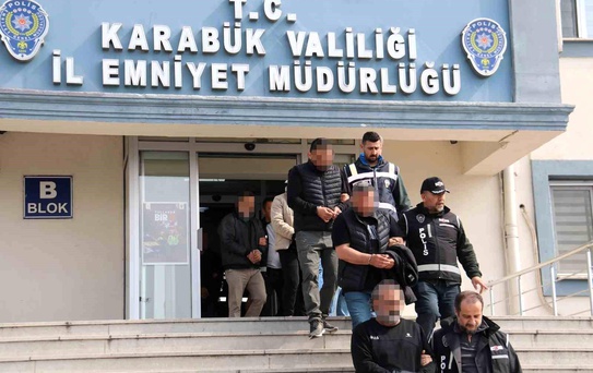 Karabük'te Suç Örgütüne Operasyon: 7 Tutuklama