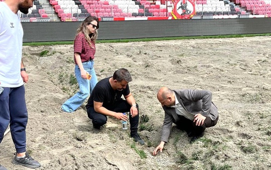 19 Mayıs Stadyumu'nda Yenileme Çalışmaları
