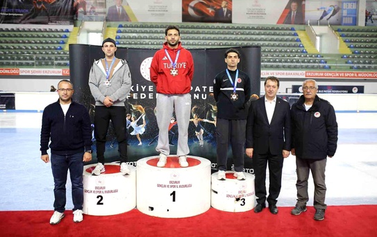Erzurum'da Short Track Türkiye Şampiyonası Tamamlandı