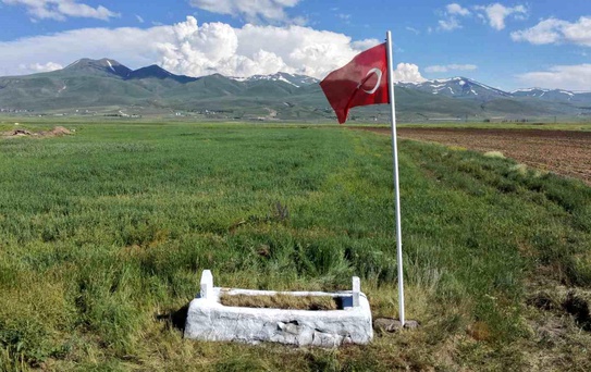 149 yıllık meçhul şehit kabri gün yüzüne çıkarıldı
