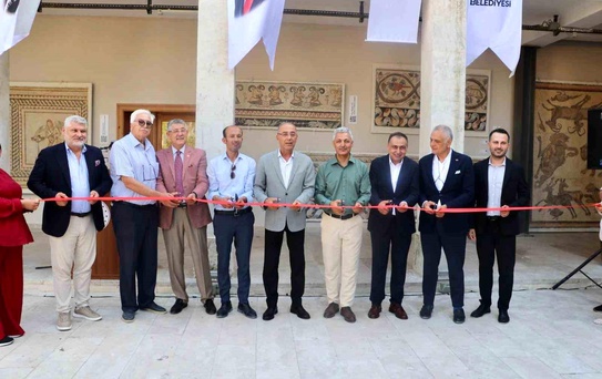 Antakya'nın yerinden edilen mozaiklerinin replikaları görücüye çıktı