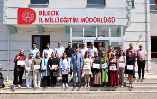 Bilecik'te Harezmi Eğitimi Sertifika Töreni
