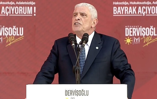 İYİ Parti lideri Dervişoğlu'ndan sert mesaj: Teröre ve bölücülüğe bayrak açıyorum