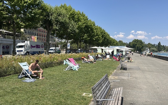 İsviçre'de Sıcak Hava Dalgası Rekor Kırıyor