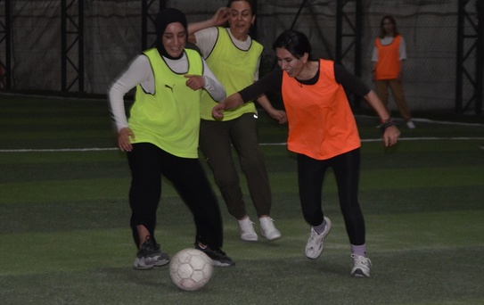 Muş'ta Kadınlardan Futbol Etkinliği