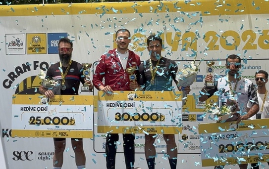 Konya'da İlk Granfondo Bisiklet Yarışı Düzenlendi