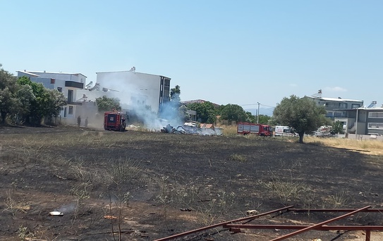 Yunusemre'de Yangın Tartışması Kavga Çıkardı