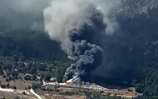 Isparta'da Mermer Ocağında Yangın: 1 Ölü