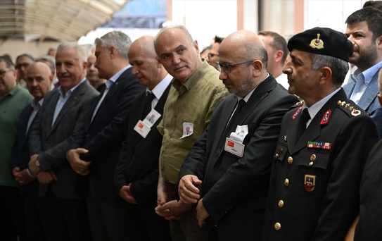 Cemil Müderrisoğlu'nun Cenaze Töreni
