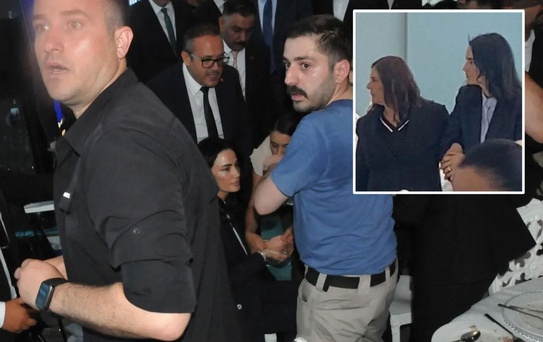 AK Parti Aydın Milletvekili Seda Sarıbaş aniden fenalaştı, Özlem Çerçioğlu bir an olsun yanında ayrılmadı