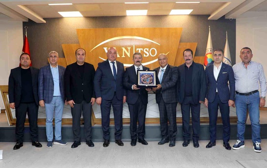 Ermeni Heyet, Van TSO'yu Ziyaret Etti