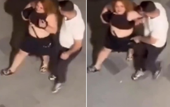 Kadının çığlığı mahalleyi ayağa kaldırdı: Beni öldürecek, yardım edin