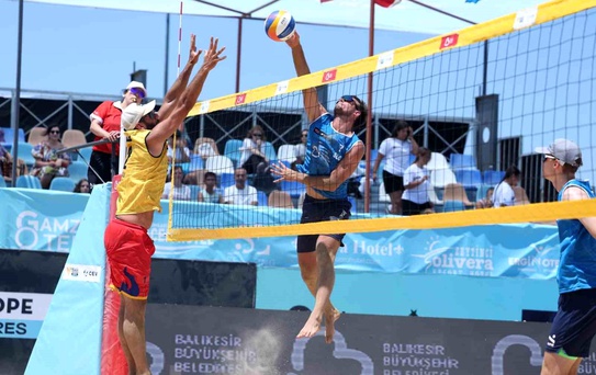 Plaj Voleybolu Dünya Turu'nda Balıkesir Etabı sona erdi