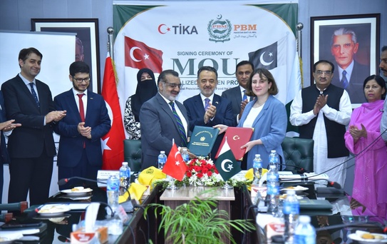 Pakistan'da Merkezi Aşevi Projesi İmzalandı