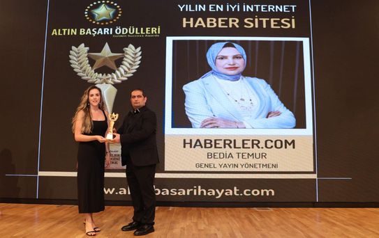 “Altın Başarı Ödülleri” sahiplerini buldu! Haberler.com'a “Yılın En İyi İnternet Haber Sitesi” ödülü