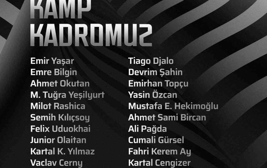 Beşiktaş Slovakya Kampına Gidiyor