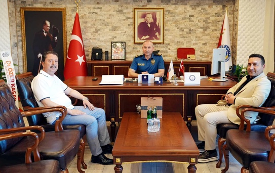 Başkan Kasap'tan Emniyet Müdürü'ne Ziyaret