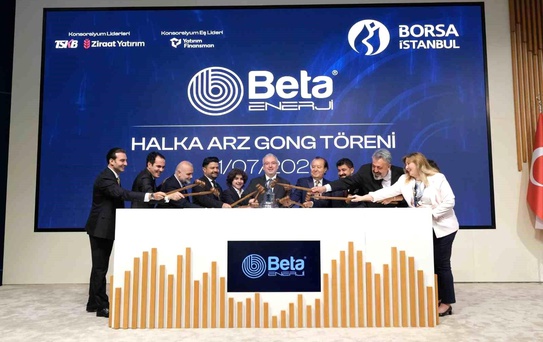 Beta Enerji Borsa İstanbul'da İşlem Görmeye Başladı