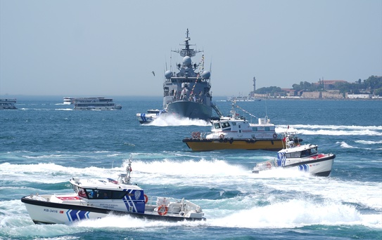 Kabotaj Bayramı'nda Deniz Korteji