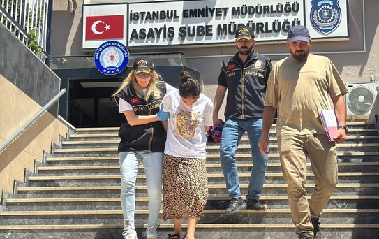 127 yıl cezalı hırsız hamile yakalandı