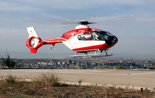 Nallıhan'da Kalp Krizi Geçiren Hasta Hava Ambulanısıyla Sevk Edildi