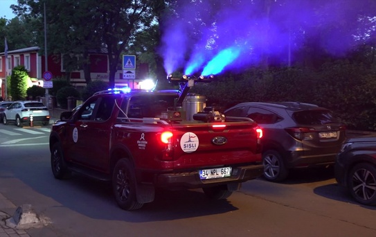 Şişli'de Haşere İlaçlama Çalışmaları