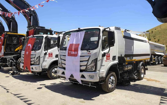 TBB, 121 belediyeye yeni hizmet araçlarını teslim etti