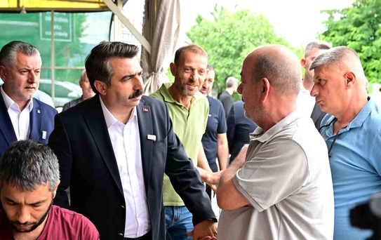 Yıldırım'da mahalle ziyaretleri Samanlı'da devam etti