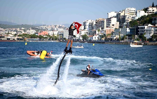 Kuşadası'nda Kabotaj Bayramı'nın 100. yılı coşkuyla kutlandı