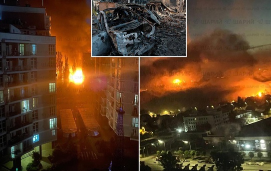 Rusya Kiev'i vurdu! 10 kişi hayatını kaybetti, 56 kişi yaralandı