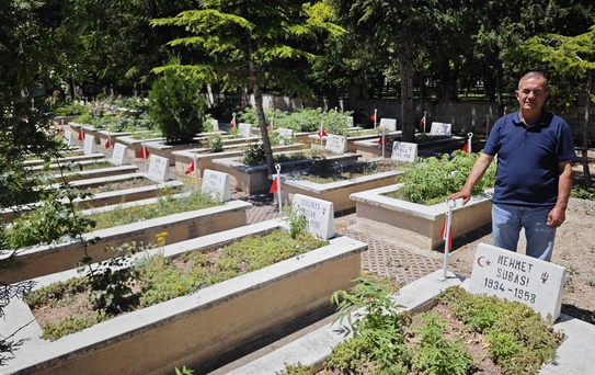 58 Yıl Sonra Şehit Mezarı Bulundu