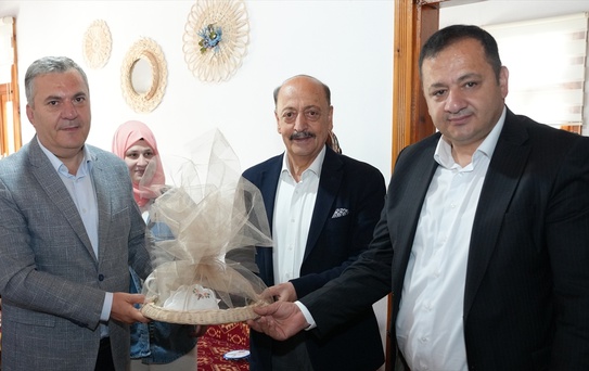 Vedat Bilgin Çubuk'ta Ziyaretlerde Bulundu