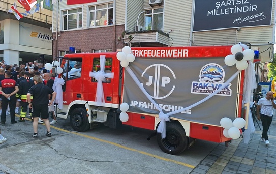 Alaplı'ya İtfaiye Aracı Bağışı