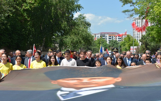 Atatürk'ün Erzurum'a Gelişi Kutlandı