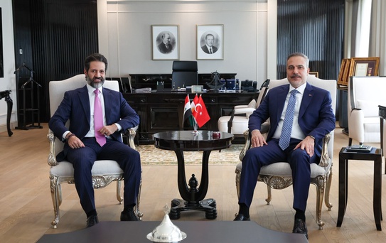Fidan ve Talabani Ankara'da Buluştu